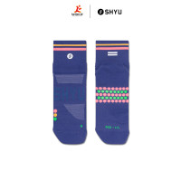 SHYU - Quarter Crew - Blue - Blush - Apricot